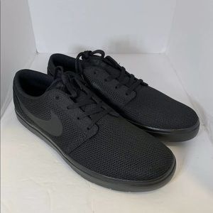 NIKE SB PORTMORE II MEN SHOES BLACK SIZE 10.5